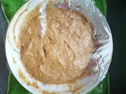 Make Red-sugar hairloaf step 4