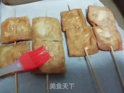 Make Garlic tofu step 2