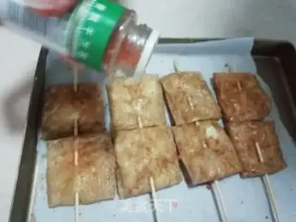 Make Garlic tofu step 4