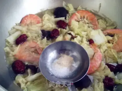 Make Shrimp mushroom soup step 9