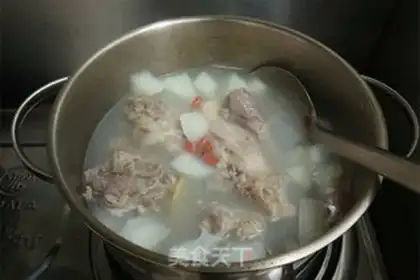 Make Lamb radish soup step 6