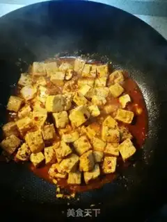 Make Pure soybean tofu step 5
