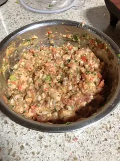 Make Frozen meat buns step 0