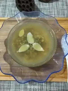 Make Green Bean lily soup step 4