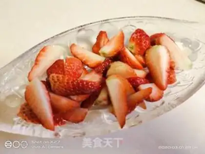 Make Strawberry yogurt step 5