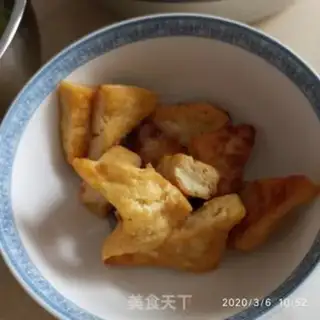 Make Fried tofu sauce step 0