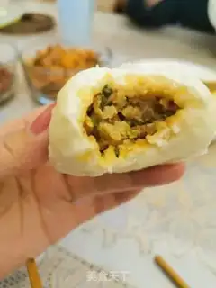 Make Frozen meat buns step 11