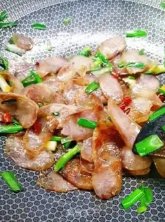Make Fried sausage step 7