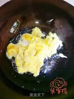 Make Egg fan cabbage step 2