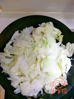 Make Egg fan cabbage step 4