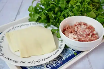Make The veggie meat step 0