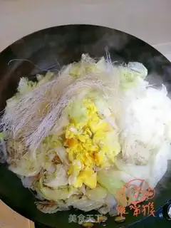 Make Egg fan cabbage step 6