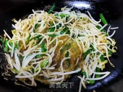 Make Clear the bean sprouts step 9
