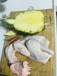 Make Pineapple chicken step 0