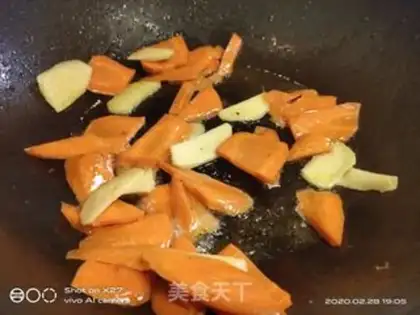 Make Carrot fired step 2