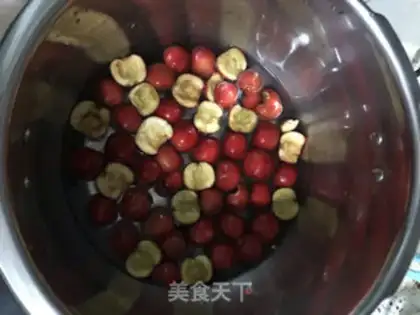 Make A mountain cake step 1