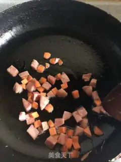 Make Pineapple ham and rice step 3