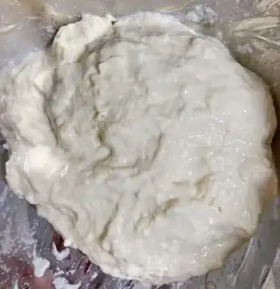 Make Cream-cracked bean horns step 0