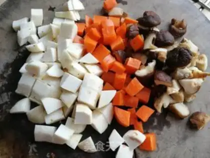 Make Chicken-legged rice step 4