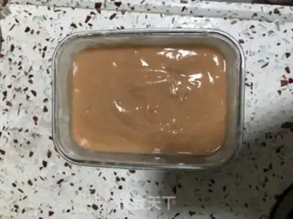 Make A mountain cake step 6
