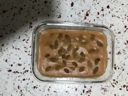 Make A mountain cake step 9