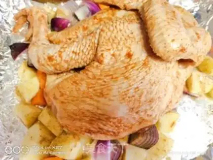 Make Orléans chicken step 6