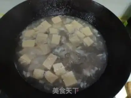 Make The cabbage is frozen tofu step 5