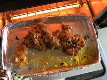 Make Chicken Leg Burger step 3