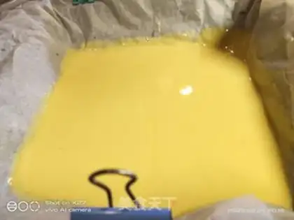 Make A salad with bean cake step 3