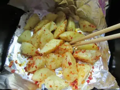 Make Potato Cape step 12