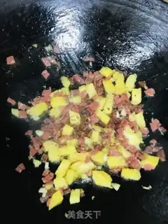 Make Pineapple rice step 7