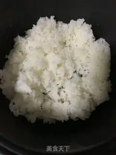 Make Shrimp ham and egg fried rice step 0