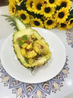 Make Pineapple rice step 10