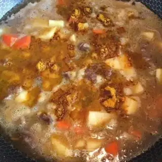 Make Coffee, beef, potatoes step 6
