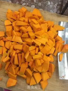 Make Korean pumpkin porridge step 0