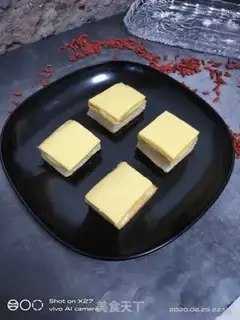 Make A salad with bean cake step 12