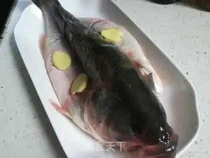 Make Fresh steamed bass step 3