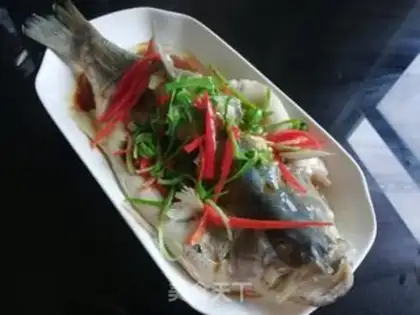 Make Fresh steamed bass step 9