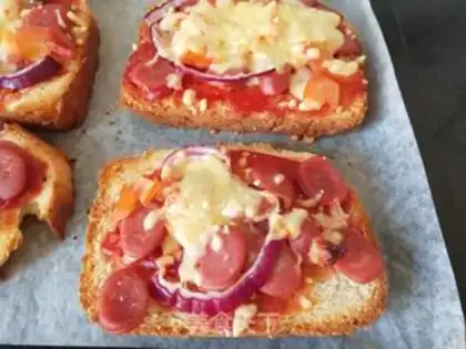 Make Bread pizza step 7