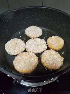 Make Black sesame tacos step 6