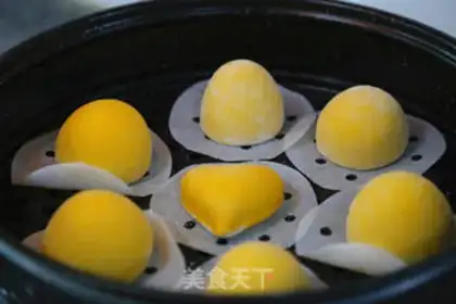 Make Pumpkin buns step 20