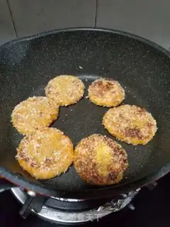 Make Black sesame tacos step 7