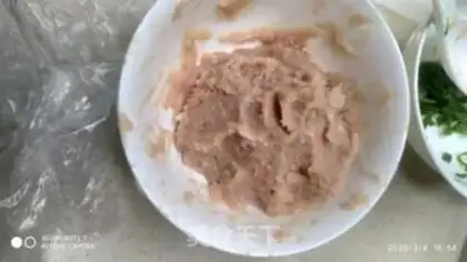 Make Spring rolls step 1