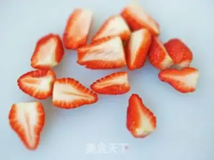 Make Strawberry yogurt step 5