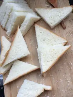 Make Onion toast step 1