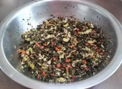 Make Sesame leaf buns step 3