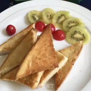 Make Honey-coated toast step 8