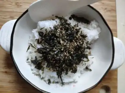 Make Meal rice step 1