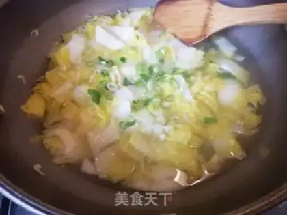 Make The doll dish fan soup step 8