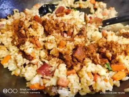 Make Red sausage, rice step 4